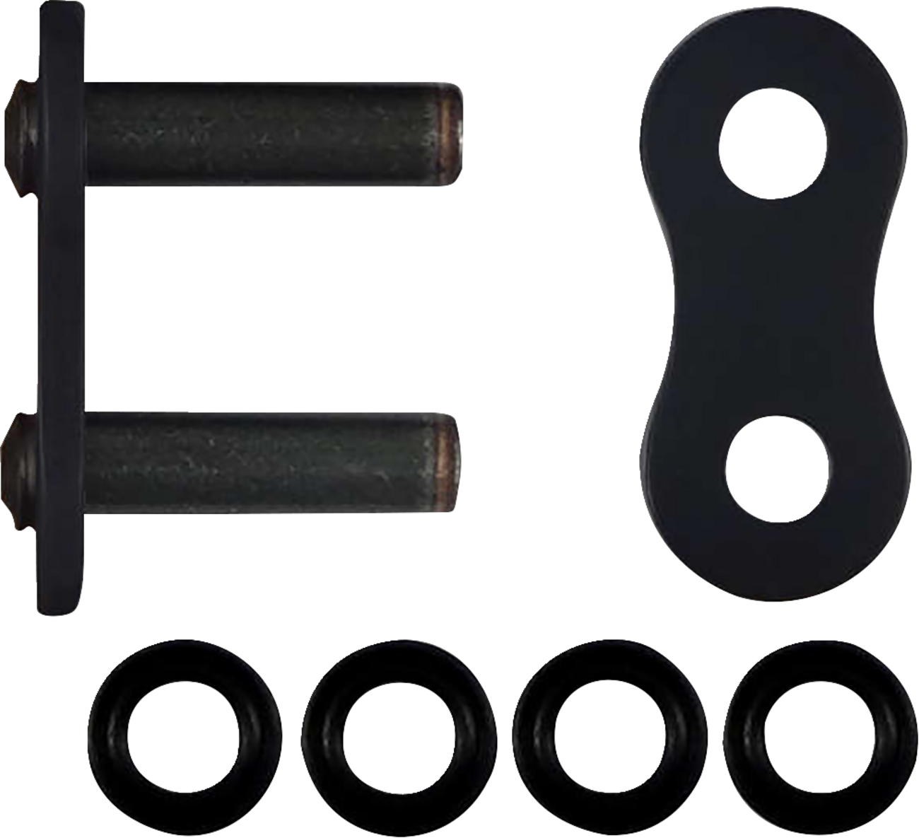 530 Max O - Connecting Link - Rivet - Black