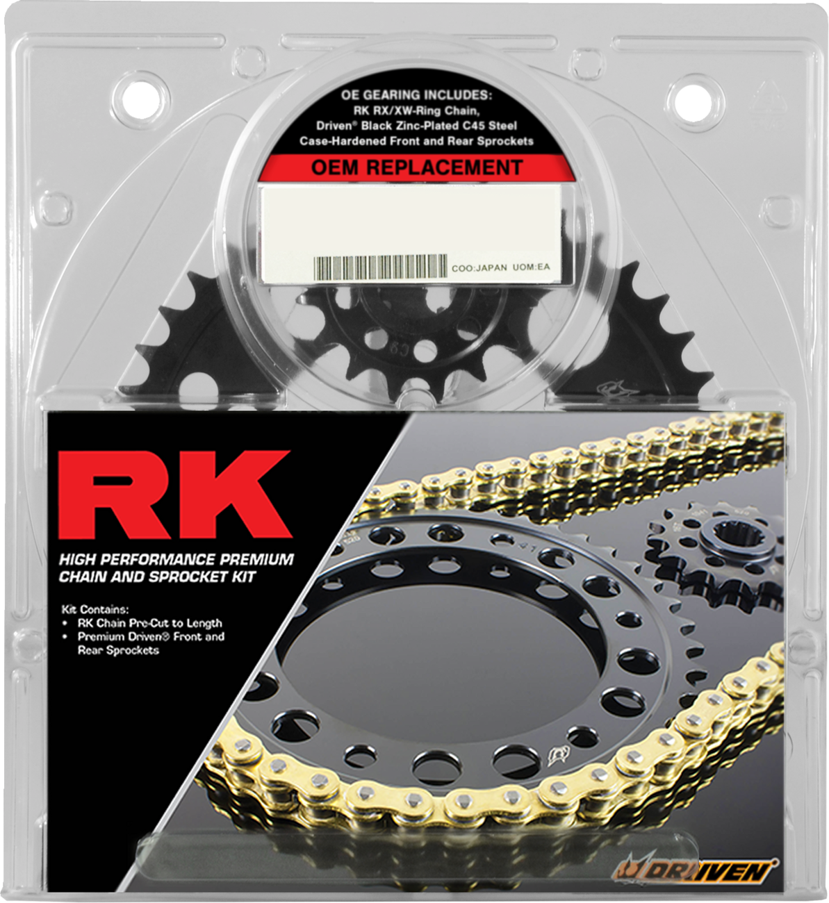 Chain and Sprocket Kit - OEM Replacement - Natural - Suzuki GSF 1200 Bandit/S