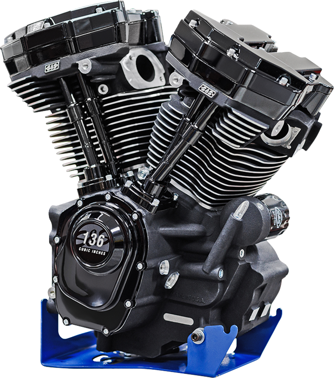 MK136 Black Edition Engine - 550G Gear Drive - Oil Cooled - Race Only - M8 Touring