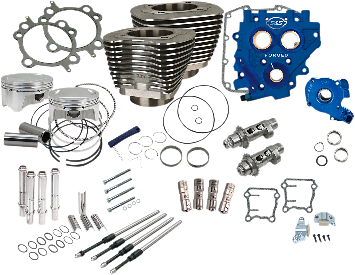 110" Power Package Performance Kit - Chain Drive - Black