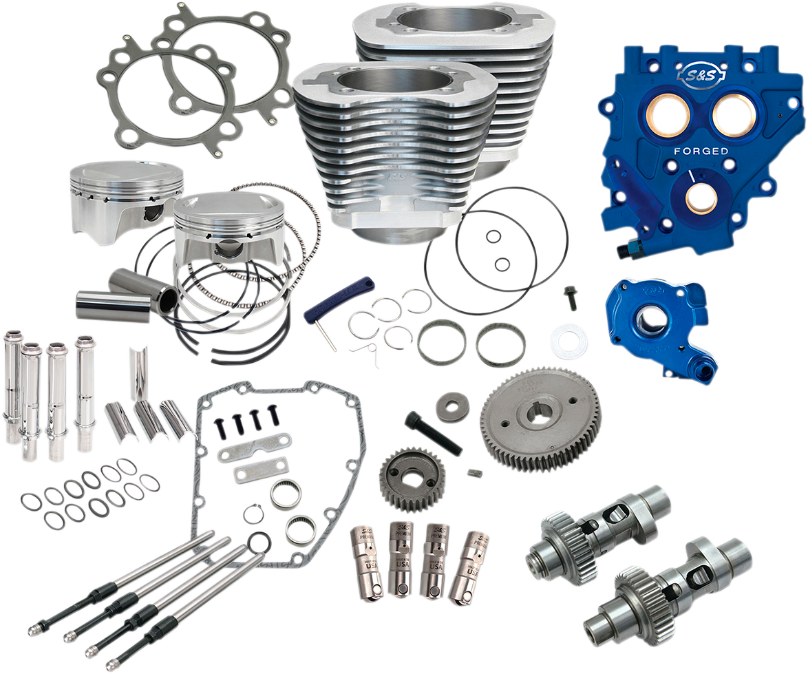 110" Power Package Performance Kit - Gear Drive - Silver