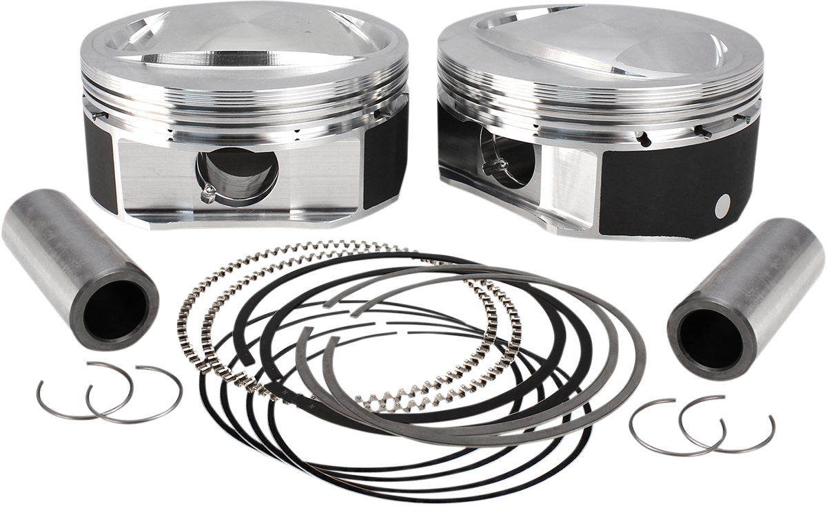 High Compression Piston Kit - Standard - 110" Twin Cam CVO Motor