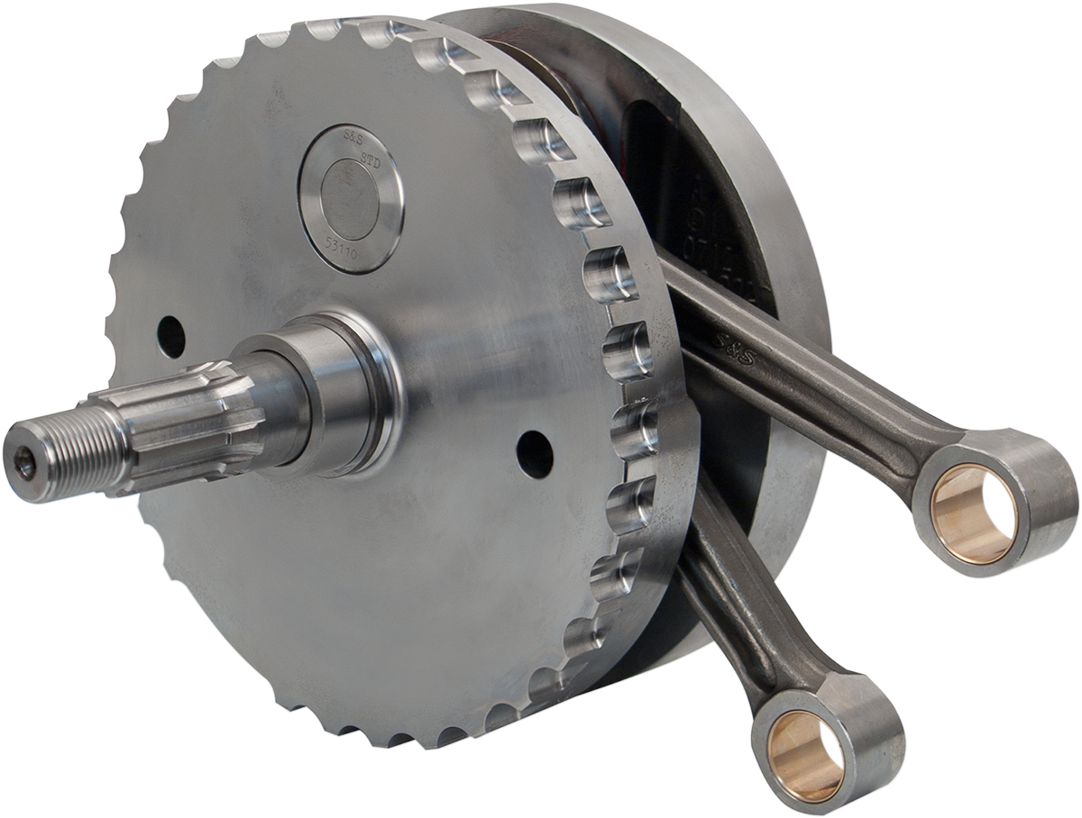 Flywheel Assembly - 4.00" - with Sprocket Bearing Race - 88"/95"/100" Twin Cam "A" '03-'06