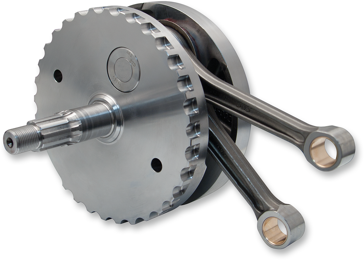 Flywheel Assembly - 4-5/8" - w/o Sprocket Bearing Race - Twin Cam "B" w/124" S&S Motor '00 -'06