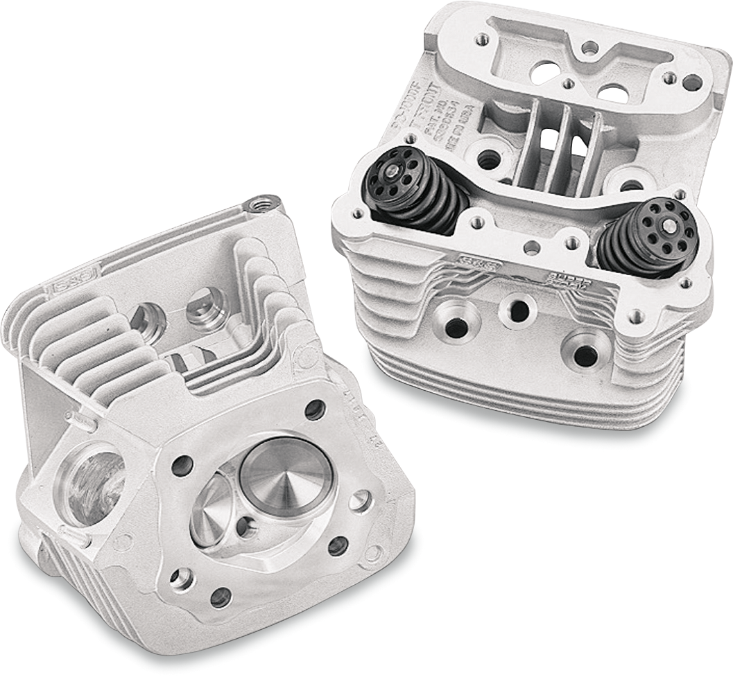 Cylinder Head Kit - Super Stock™ - Natural - Evolution Big Twin '88-'99