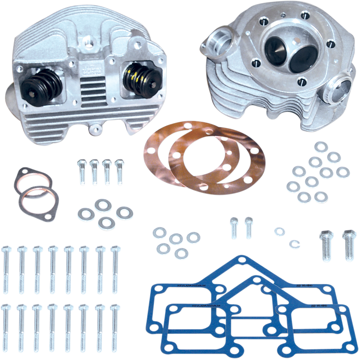 Cylinder Head Kit - Super Stock® - Single Plug - O-Ring Style - Big Twin
