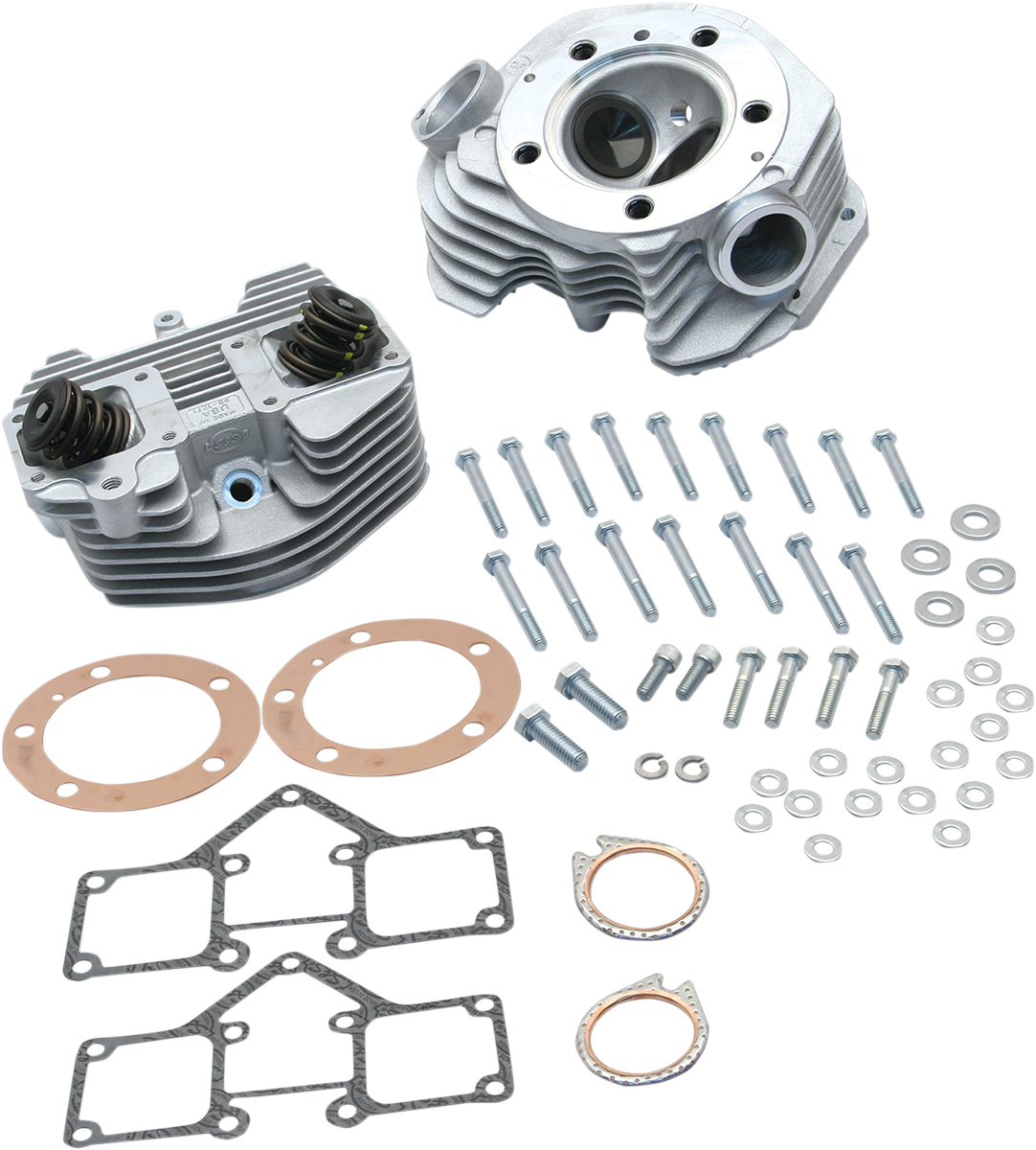 Cylinder Head Kit - Super Stock® - Single Plug - Band Style - Big Twin