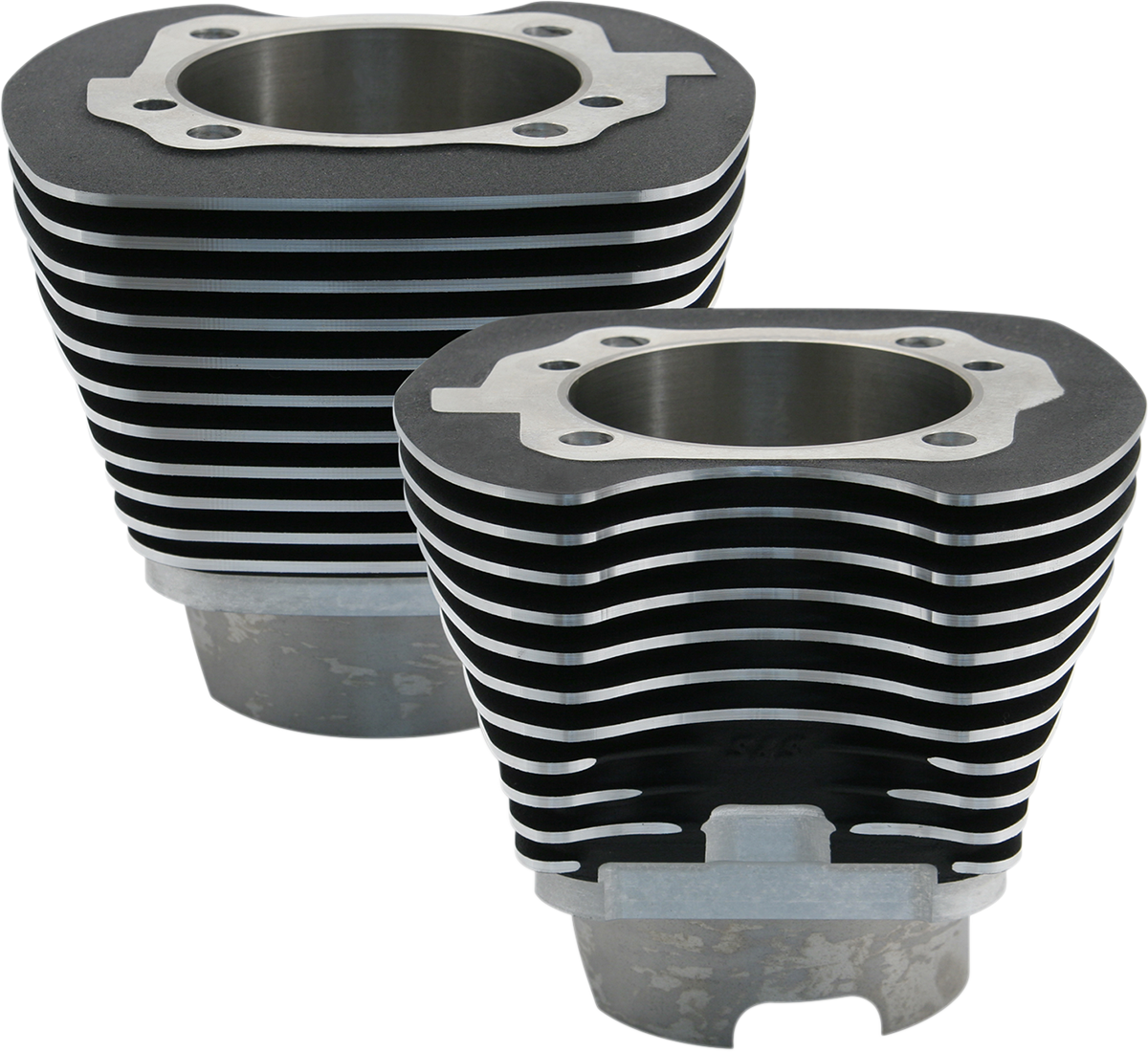 Cylinders - 4.125" - Black