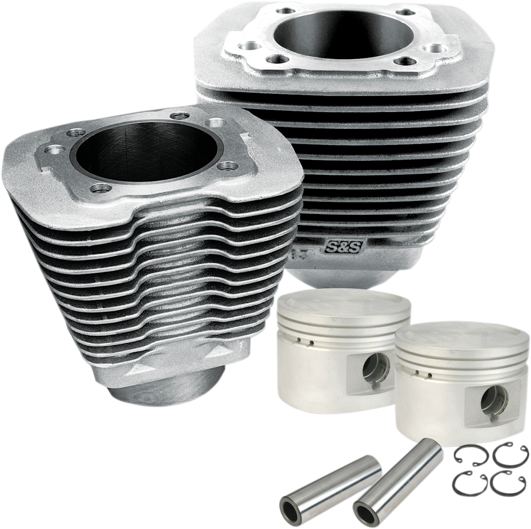 Cylinder & Piston Kit - 80" - Evolution Big Twin - Natural