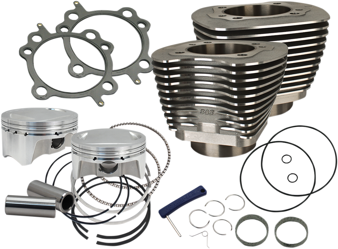 4" Big Bore Bolt-In Sidewinder® Cylinder Kit - 100" - Black