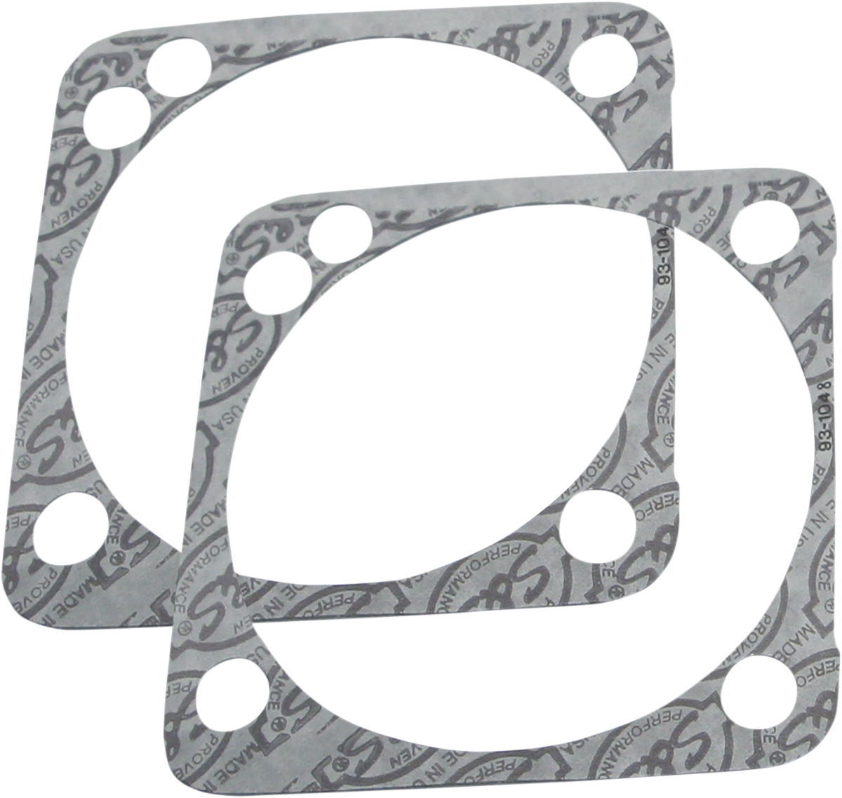 Base Gaskets - Front or Rear 4.125" - SSW - '99-'17 Twin Cam