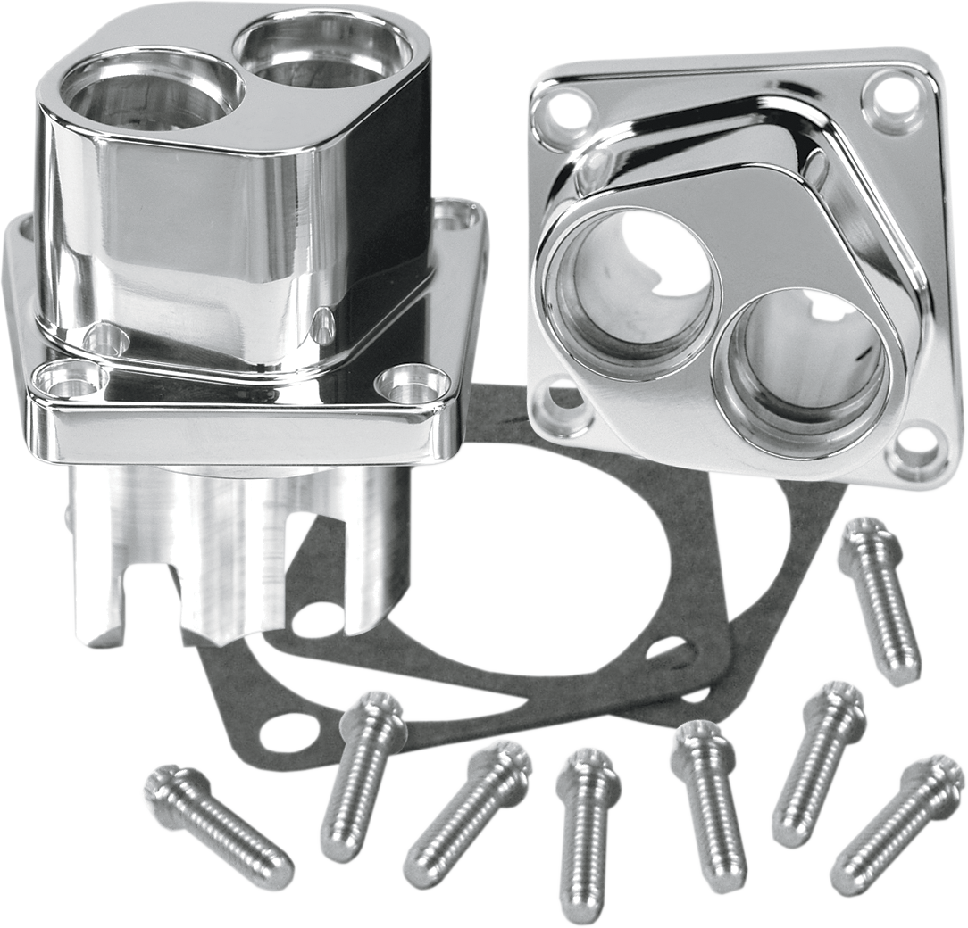 Billet Tappet Guides - Chrome - Big Twin