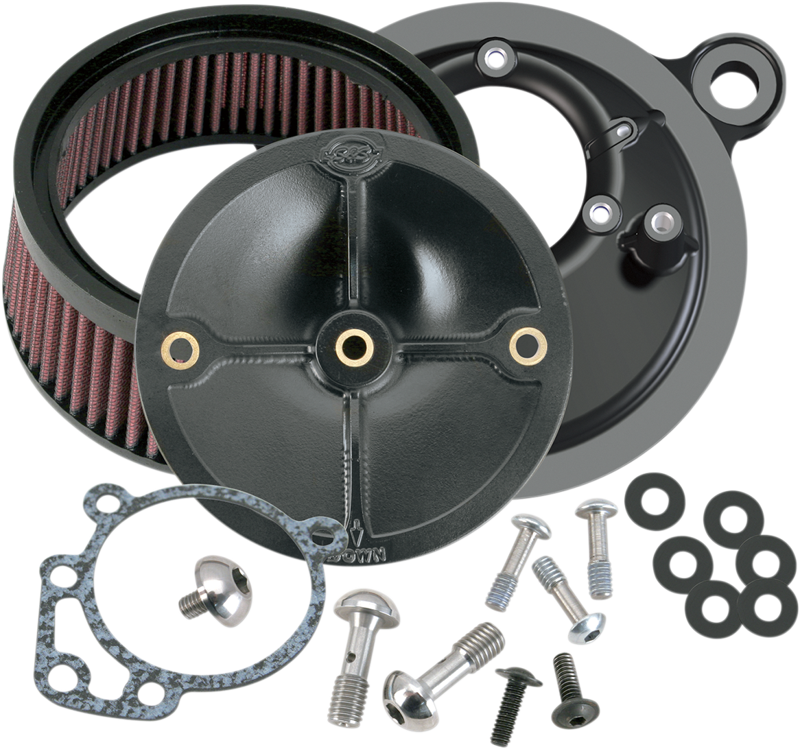 Super Stock™ Stealth Air Cleaner Kit - Black