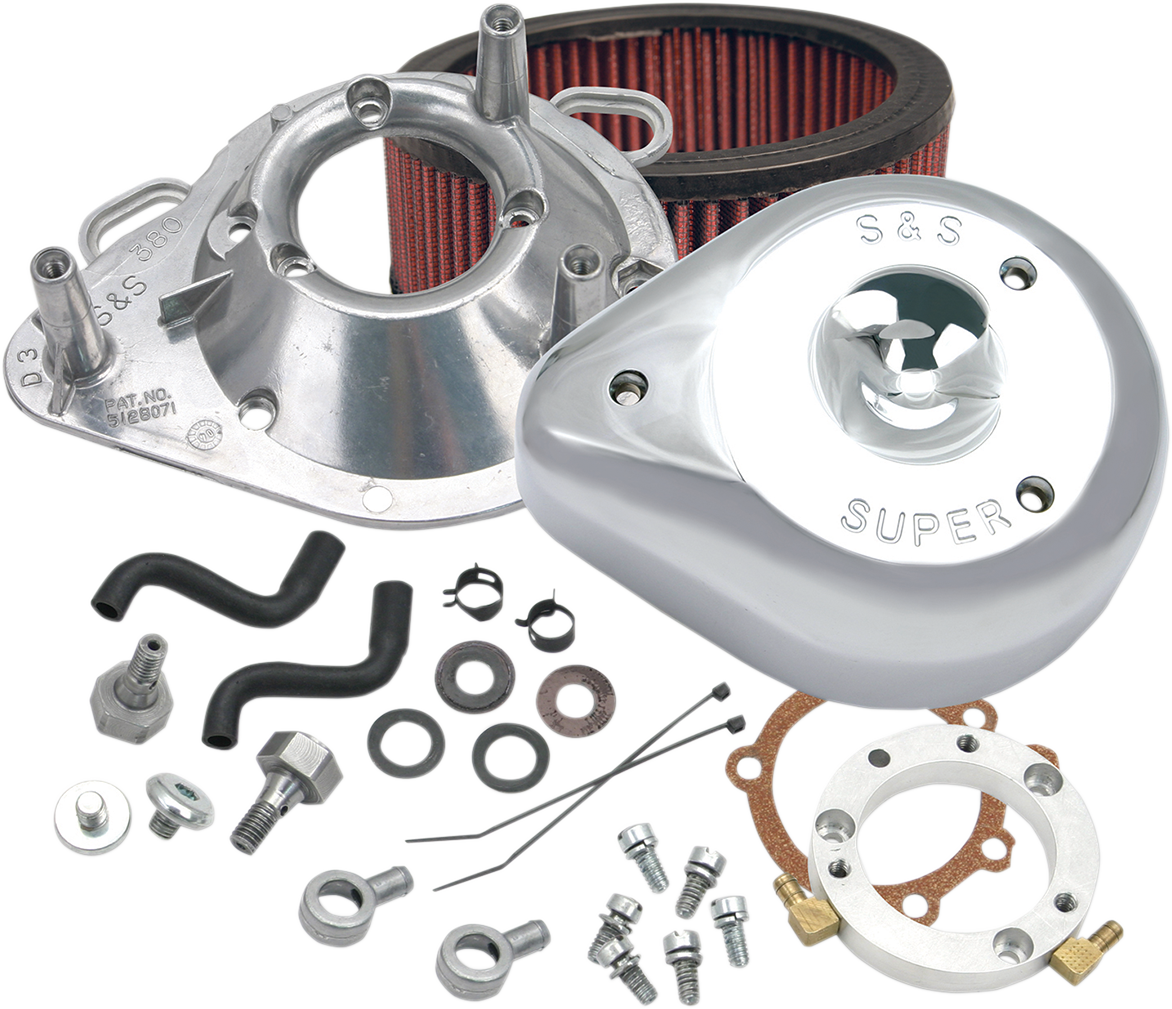 Teardrop Air Cleaner - Chrome
