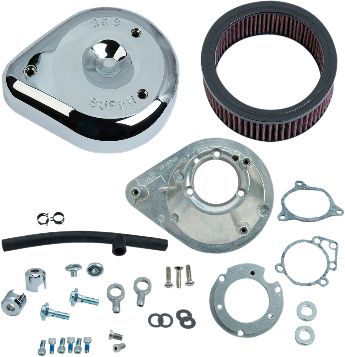 Teardrop Air Cleaner - Chrome