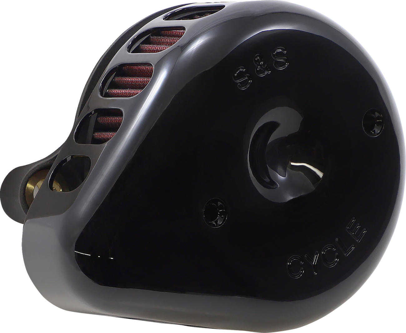 Mini Teardrop Stealth Air Cleaner Kit - Gloss Black