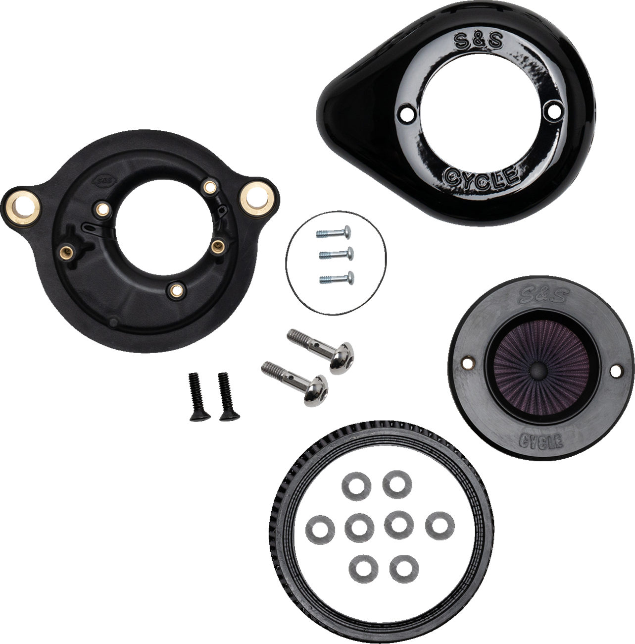 Air Stinger Stealth Air Cleaner Kit - Black