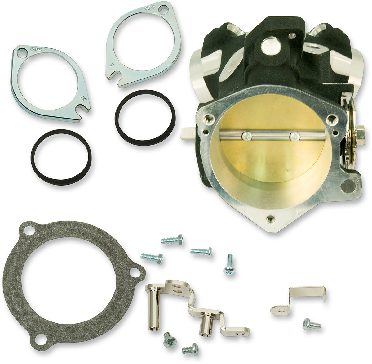 Throttle Hog Cable Operated Throttle Body Kit - Black - 66 mm