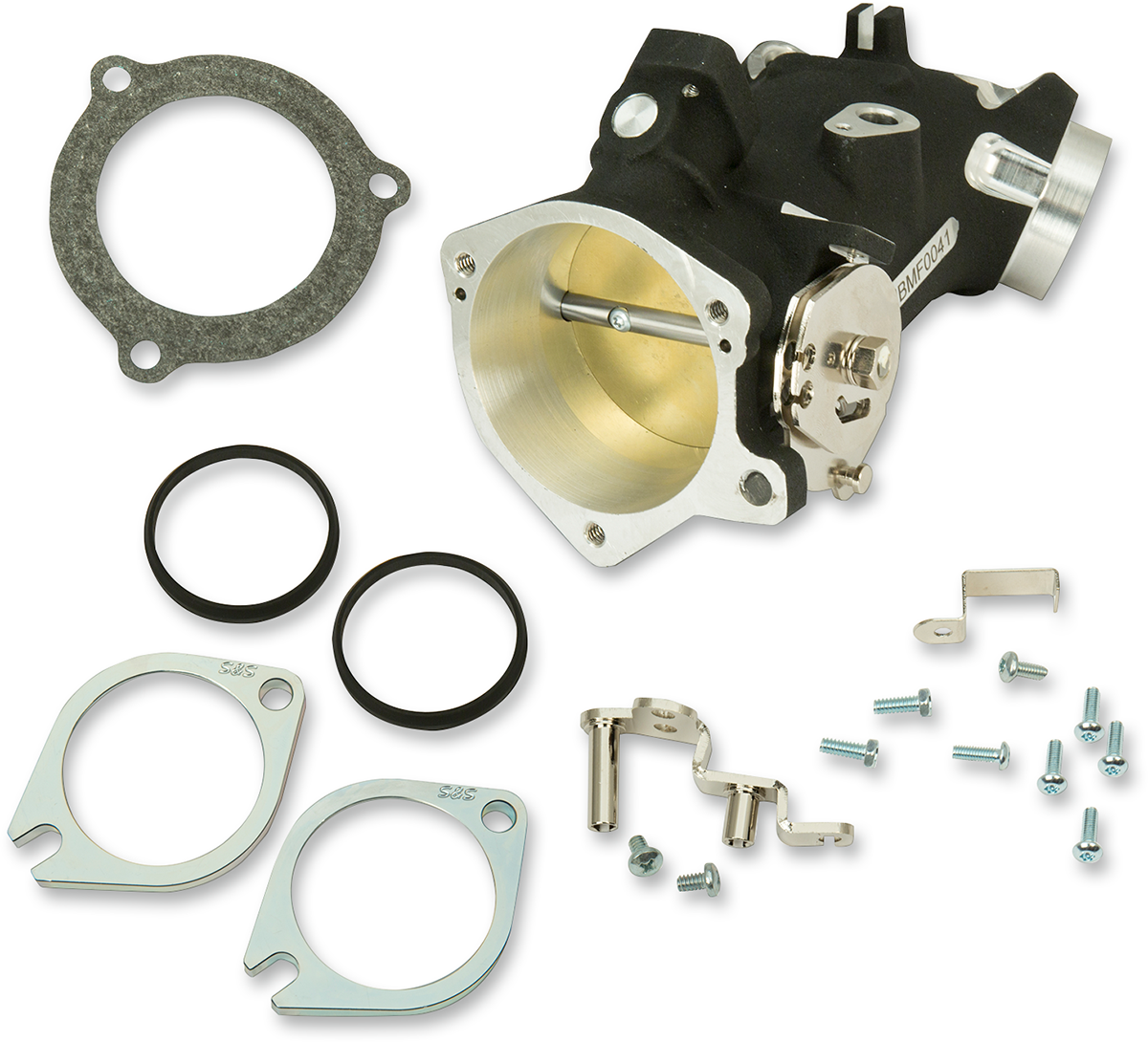 Throttle Hog Cable Operated Throttle Body Kit - Black - 66 mm