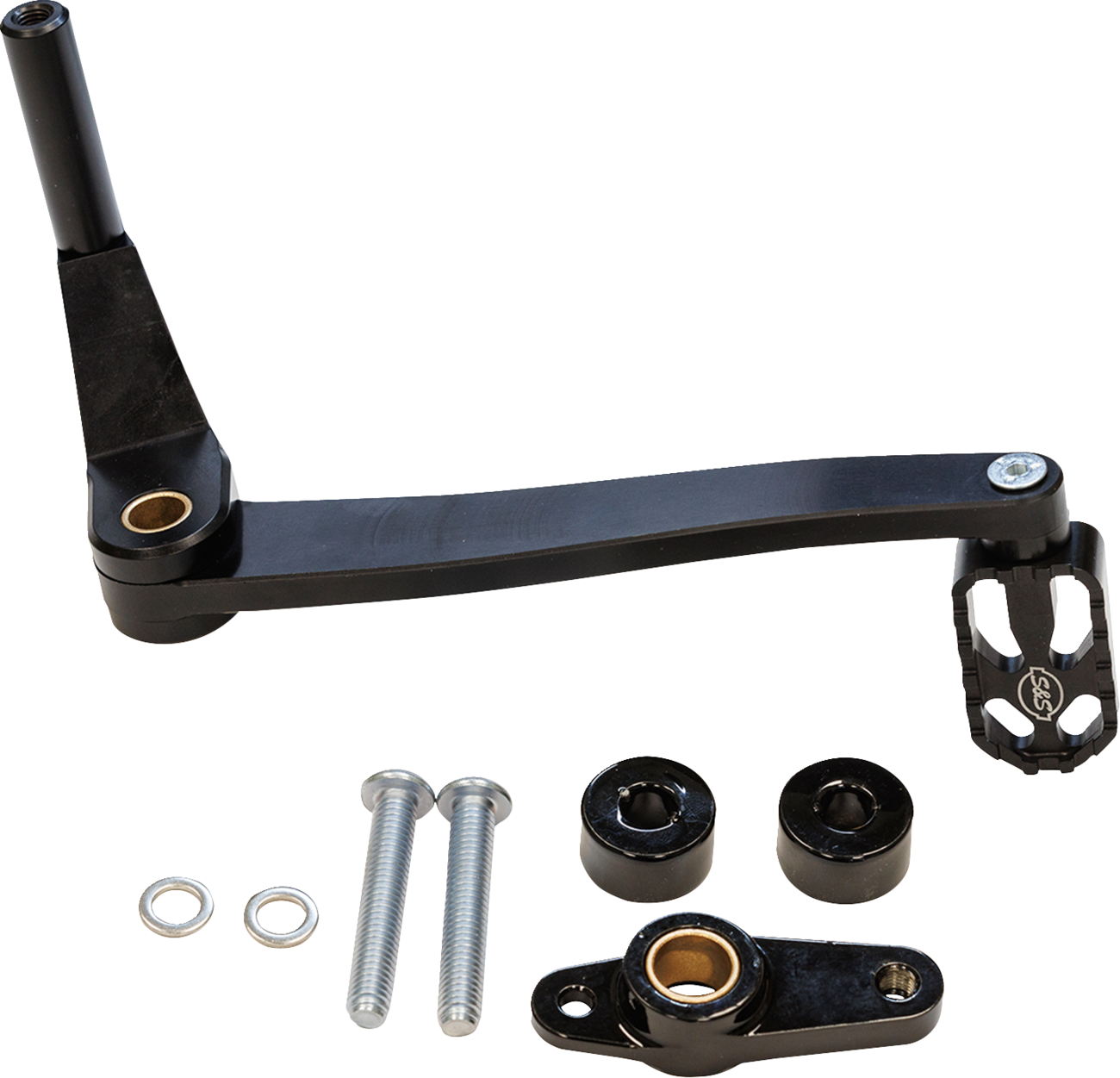 Brake Pedal - Mid-Mount - Black