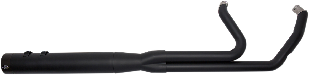 2-into-1 Sidewinder® Exhaust System - FL M8 - Black Ceramic