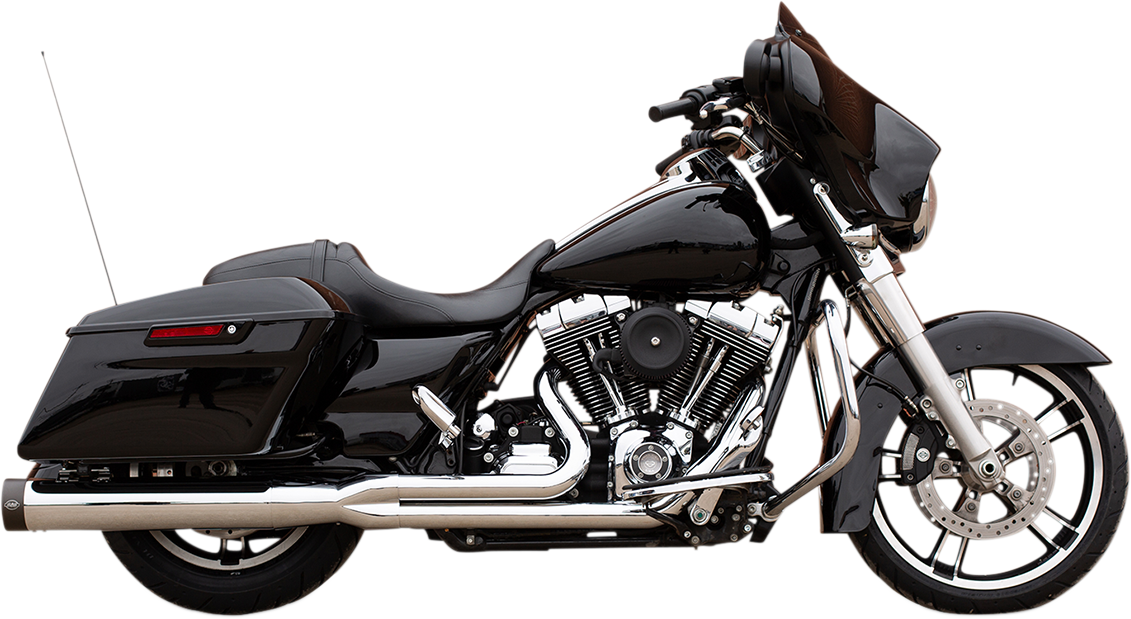 2-into-1 Sidewinder® Exhaust System - '95-'16 FL - Chrome