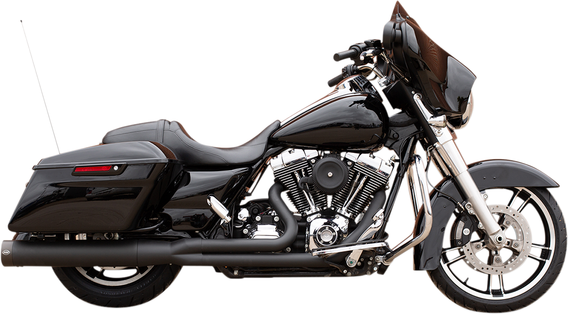 2-into-1 Sidewinder® Exhaust System - '95-'16 FL - Black Ceramic