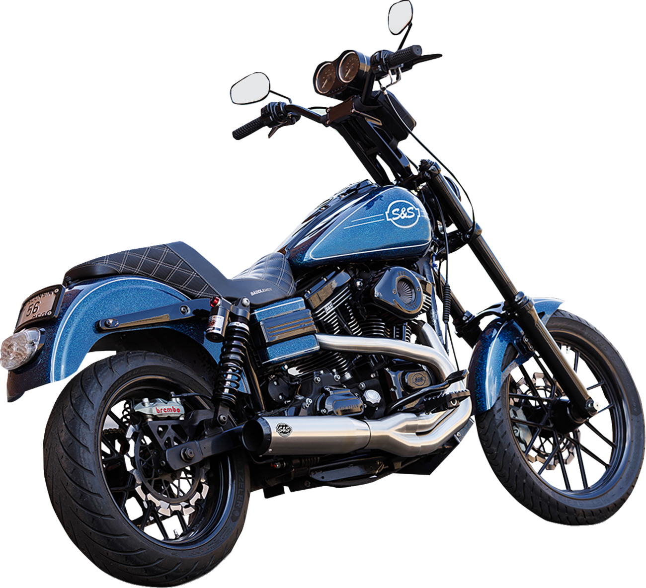2-into-1 Qualifier Exhaust System - Brushed