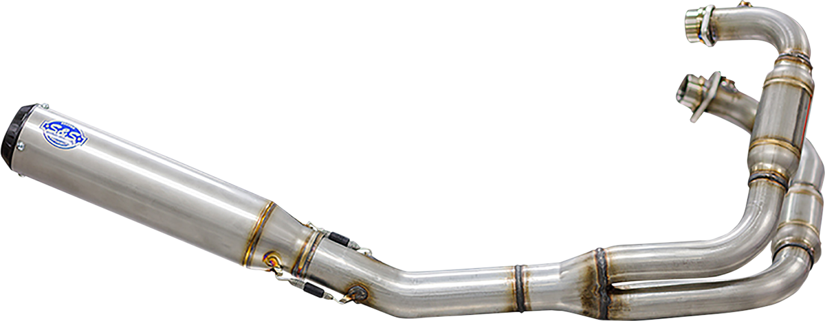 Qualifier 2:1 50 State Exhaust System - Stainless Steel