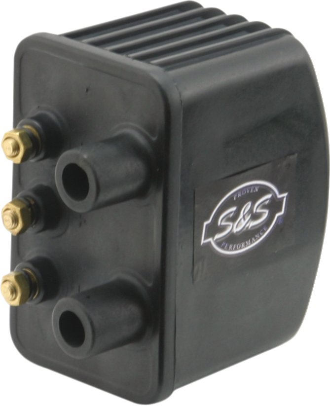 Single-Fire Ignition Coil - Black - Harley Davidson
