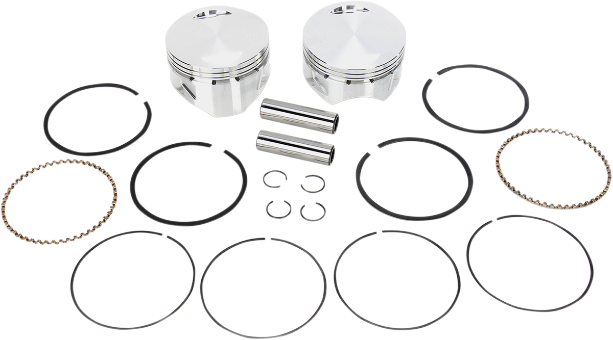 Piston Kit - For 113" Super Sidewinder® - 4.000" - +0.020"