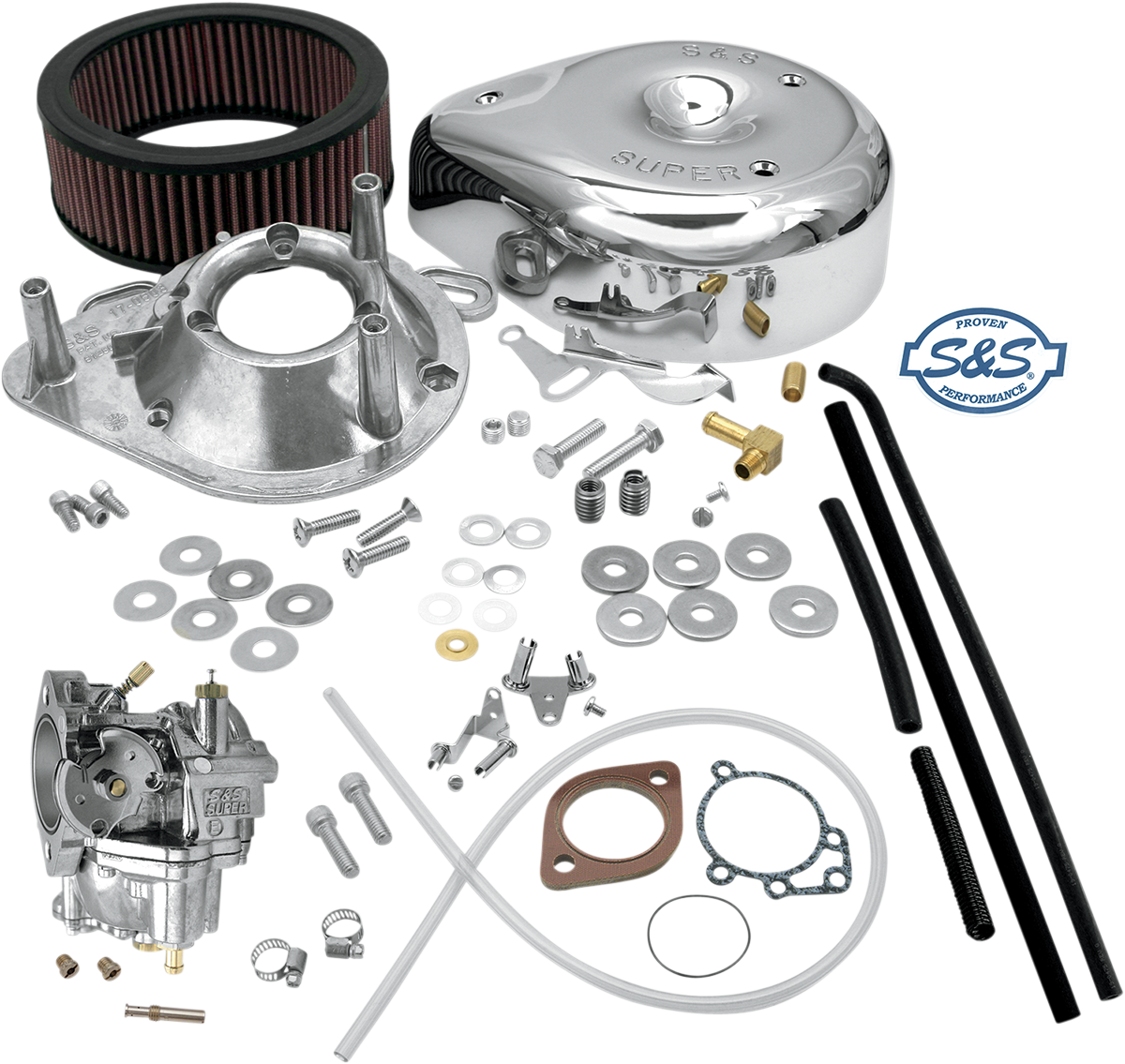 Super E Carburetor Kit without Manifold - Evolution Big Twin