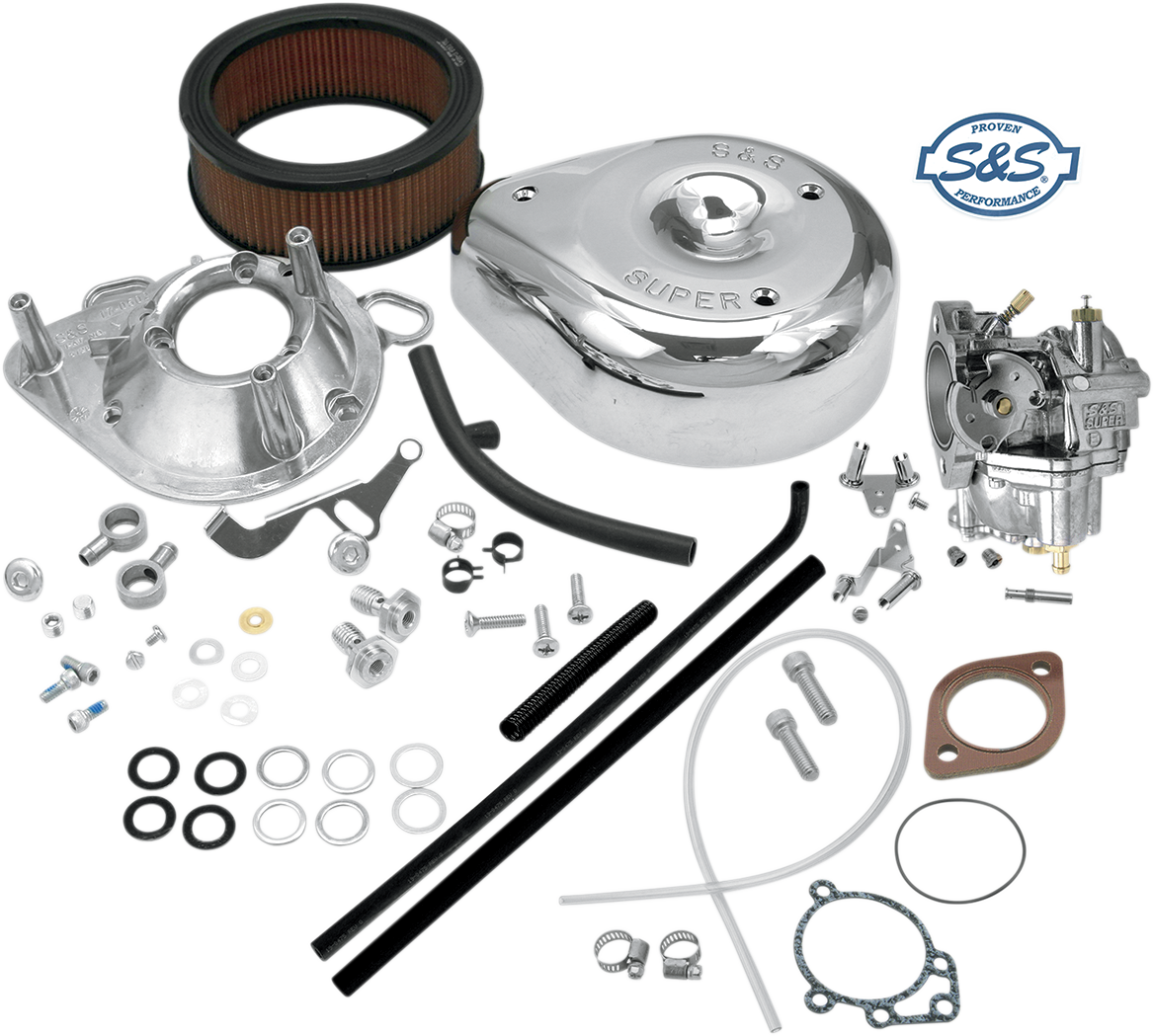 Super E Carburetor Kit without Manifold - Evolution Big Twin