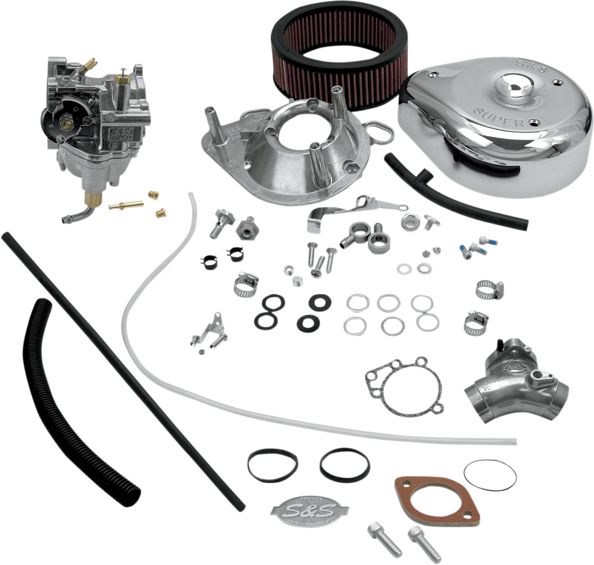 Super E Carburetor Kit with Manifold - Twin Cam
