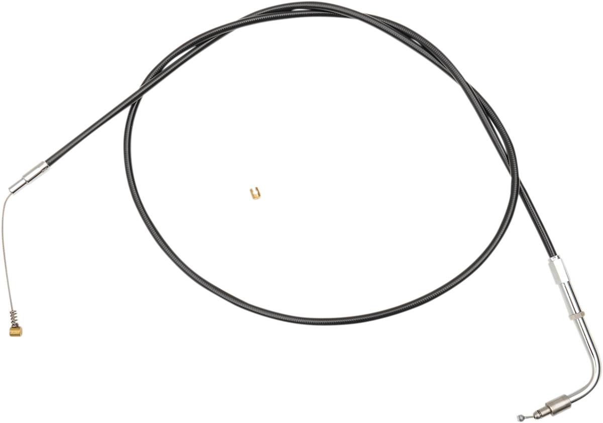 Black Vinyl Idle Cable - 48" - Black