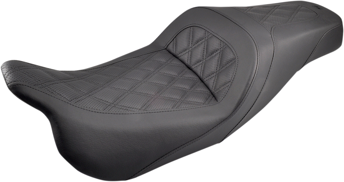 Slim Seat - Black - Lattice Stitch - FL '08-'24