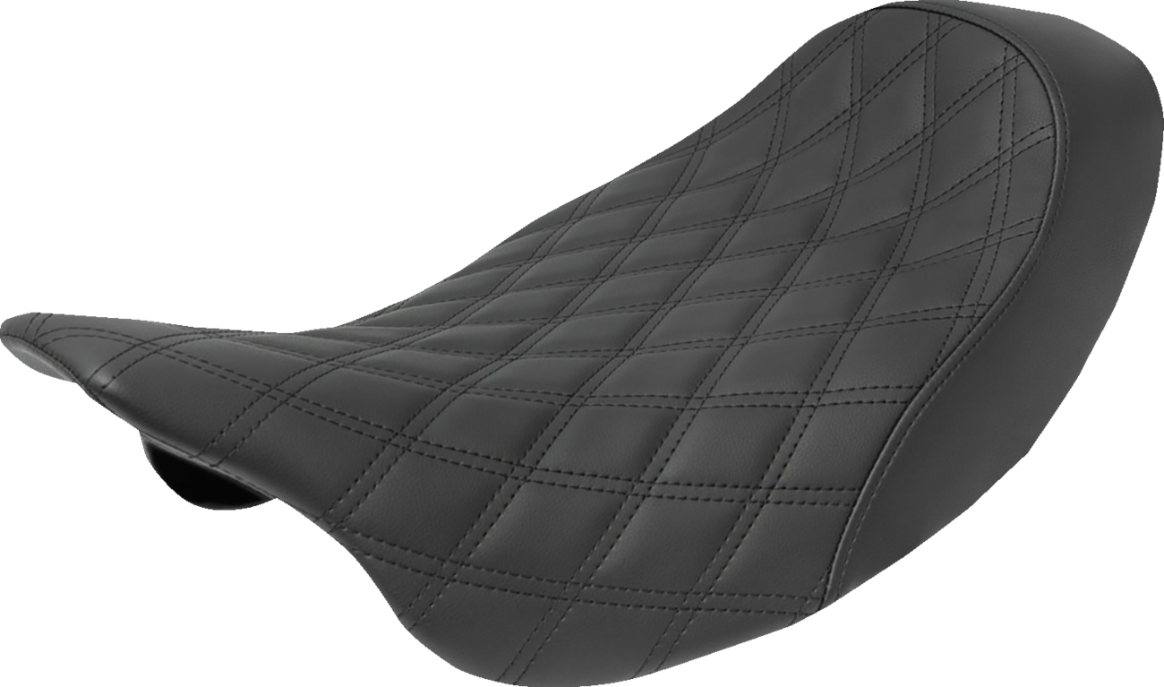 Renegade™ Solo Seat - Black - Lattice Stitched - FL '08-'25