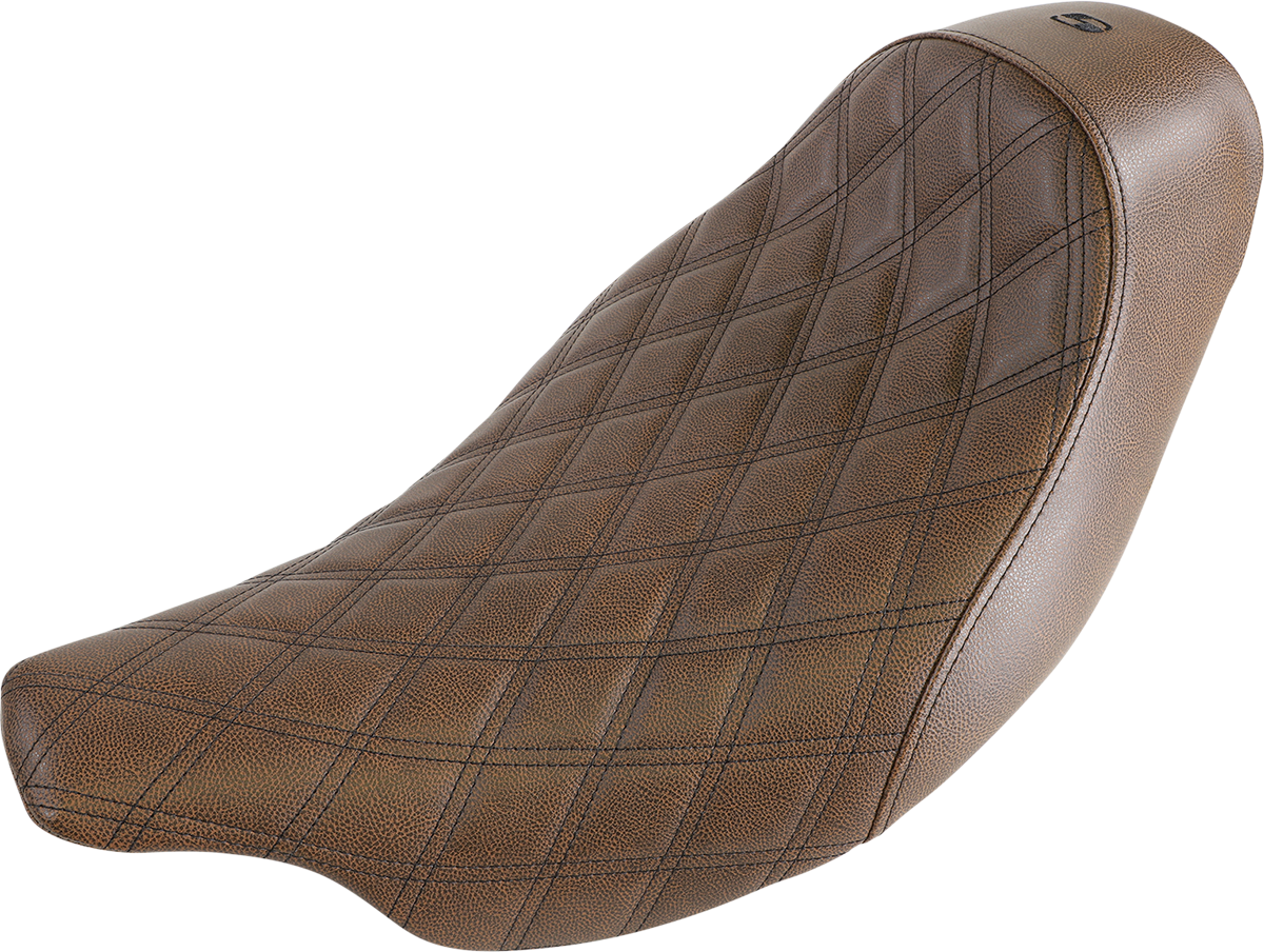 Renegade™ Solo Seat - Lattice Stitched - Brown - FL '08-'25
