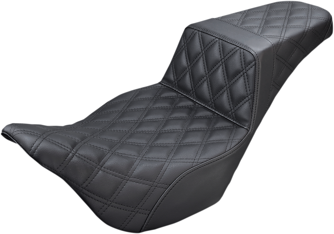 Step-Up Seat - Full Lattice Stitch - Black - FL '08-'24