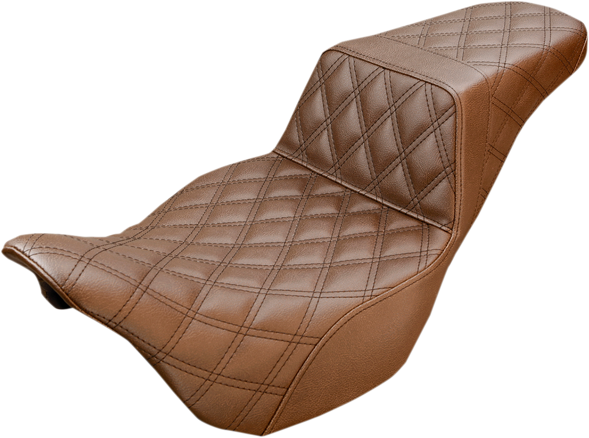 Step-Up Seat - Full Lattice Stitch - Brown - FL '08-'24