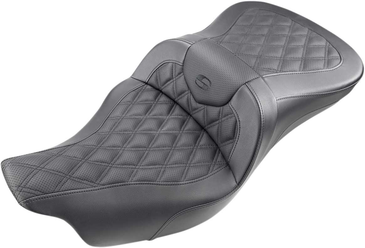 Roadsofa™ Seat - Full Lattice Stitch - without Backrest - Black - FL '09-'24