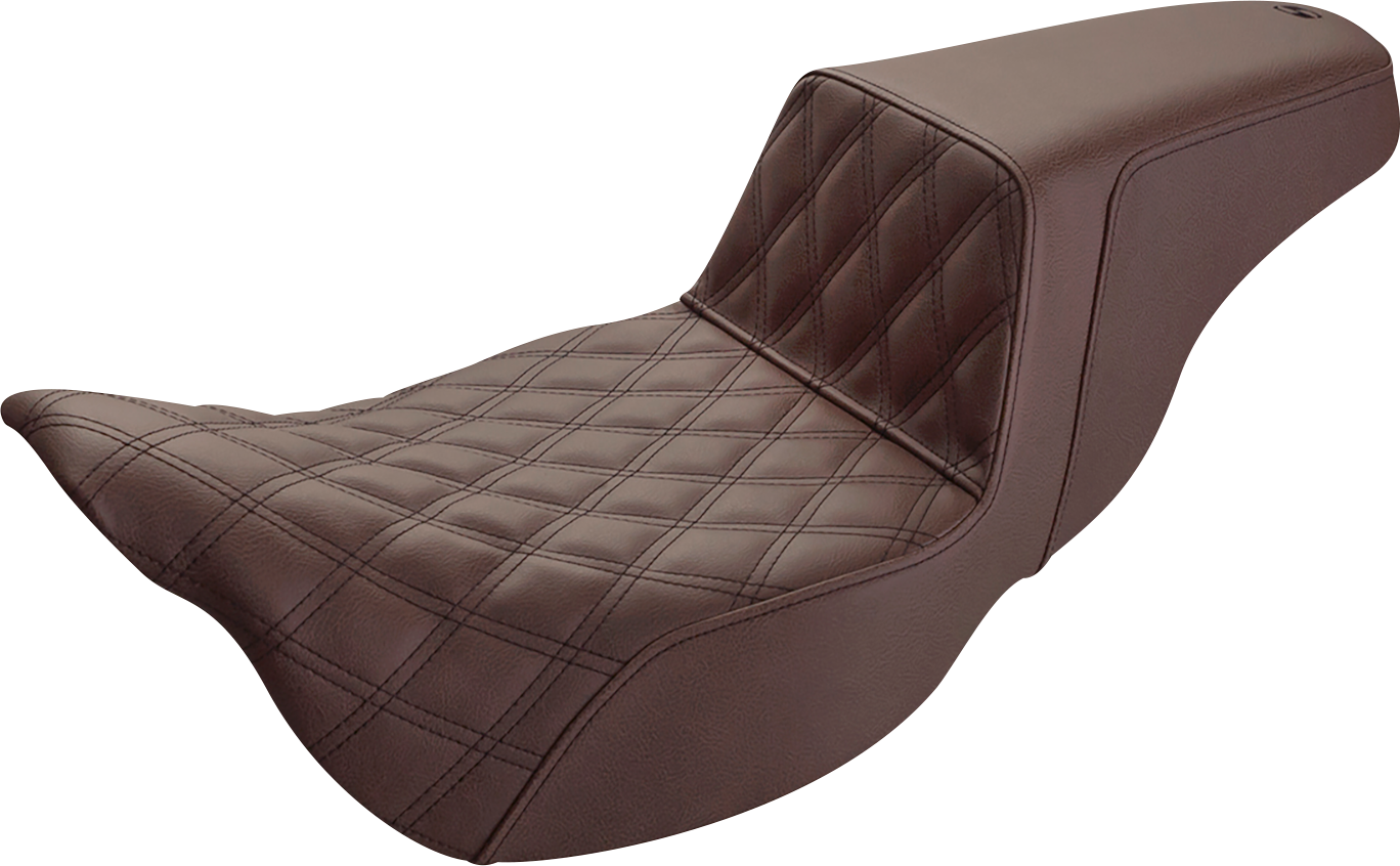 Step-Up Seat - Extended Reach - Front Lattice Stitch - Brown - FL '08-'24