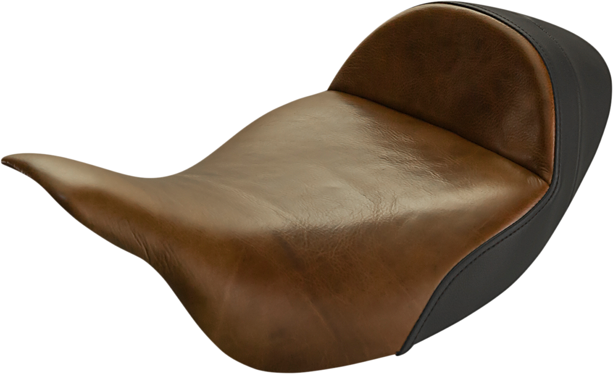 Lariat Solo Seat - Extended Reach - Distressed Brown - FL '08-'24