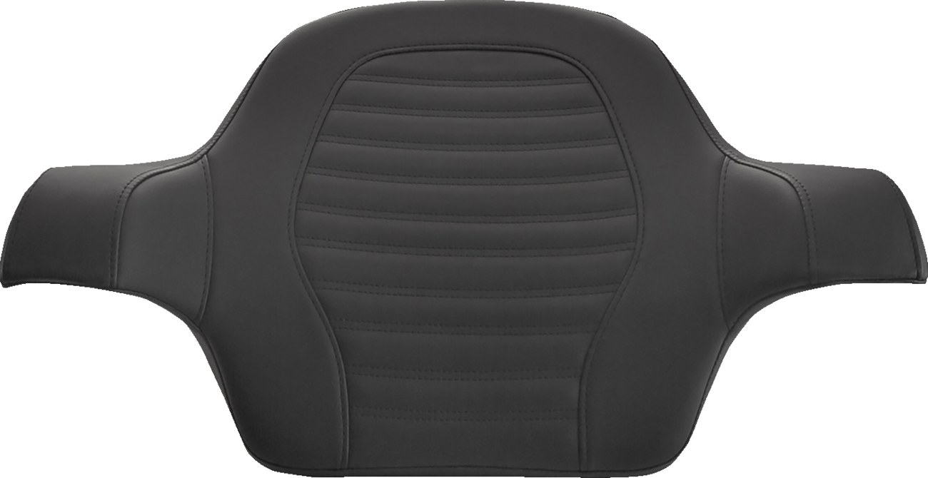 Tour-Pak® Backrest Pad - Slim - Roll & Pleat - Black - FL '14-'23