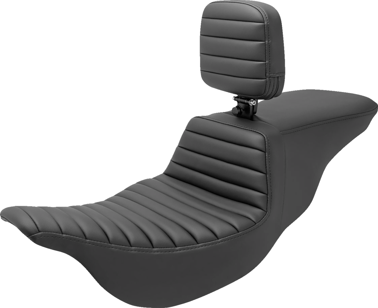 Tour Step-Up Seat - Rider Backrest - Tuck-n-Roll - FL '08-'24