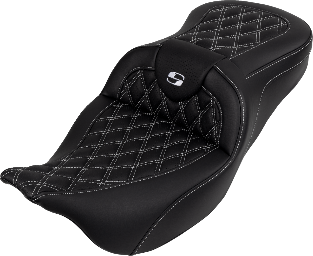 Roadsofa™ Seat - with Backrest - White Stitch - FL '08-'23