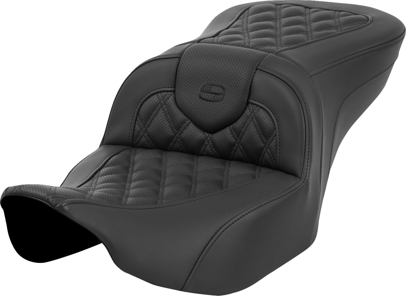 Roadsofa™ Seat - without Backrest - Lattice Stitch - Black - FL '23-'24