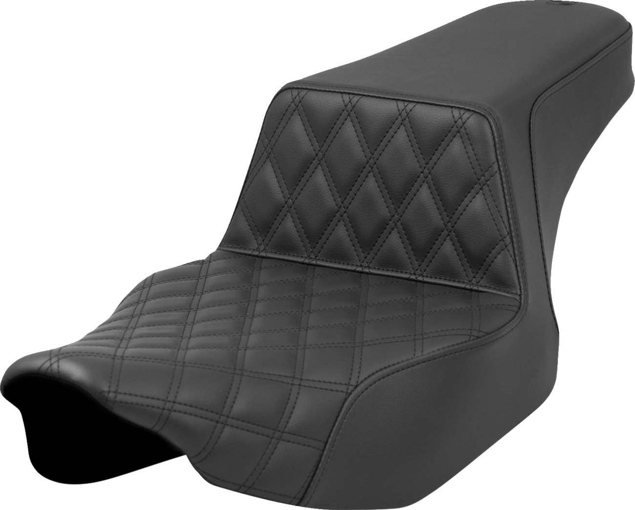 Step-Up Seat - Front Lattice Stitch - Black - FL '23-'24