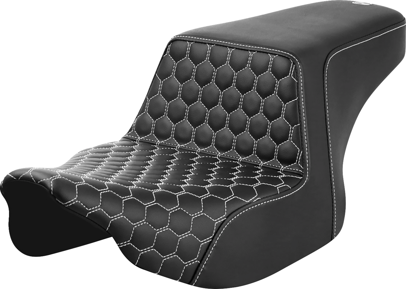 Step-Up Seat - Front Honeycomb - White Stitching - FL '23-'24