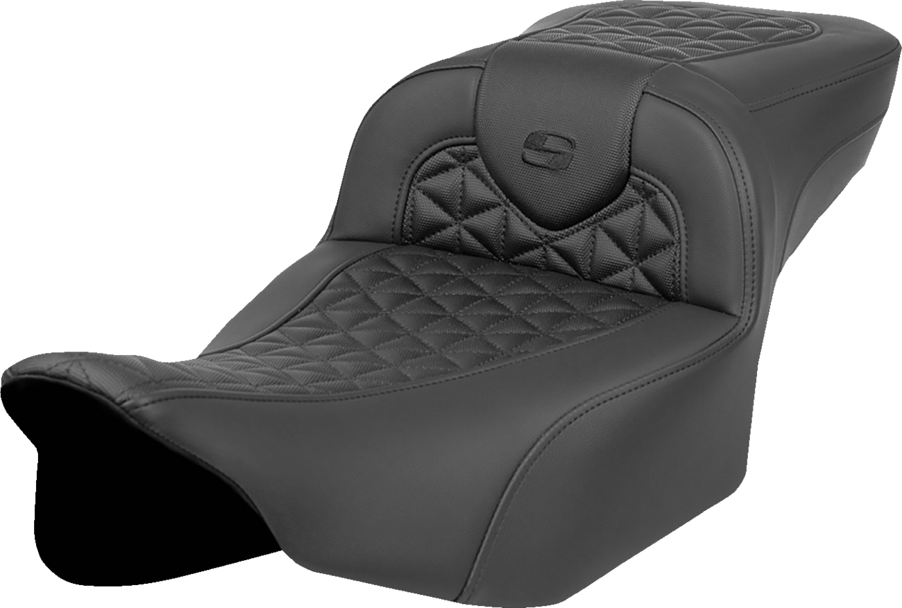 RoadSofa™ Tri Gripper Seat - Extended Reach - w/o Backrest - FLH/FLT '23-'24